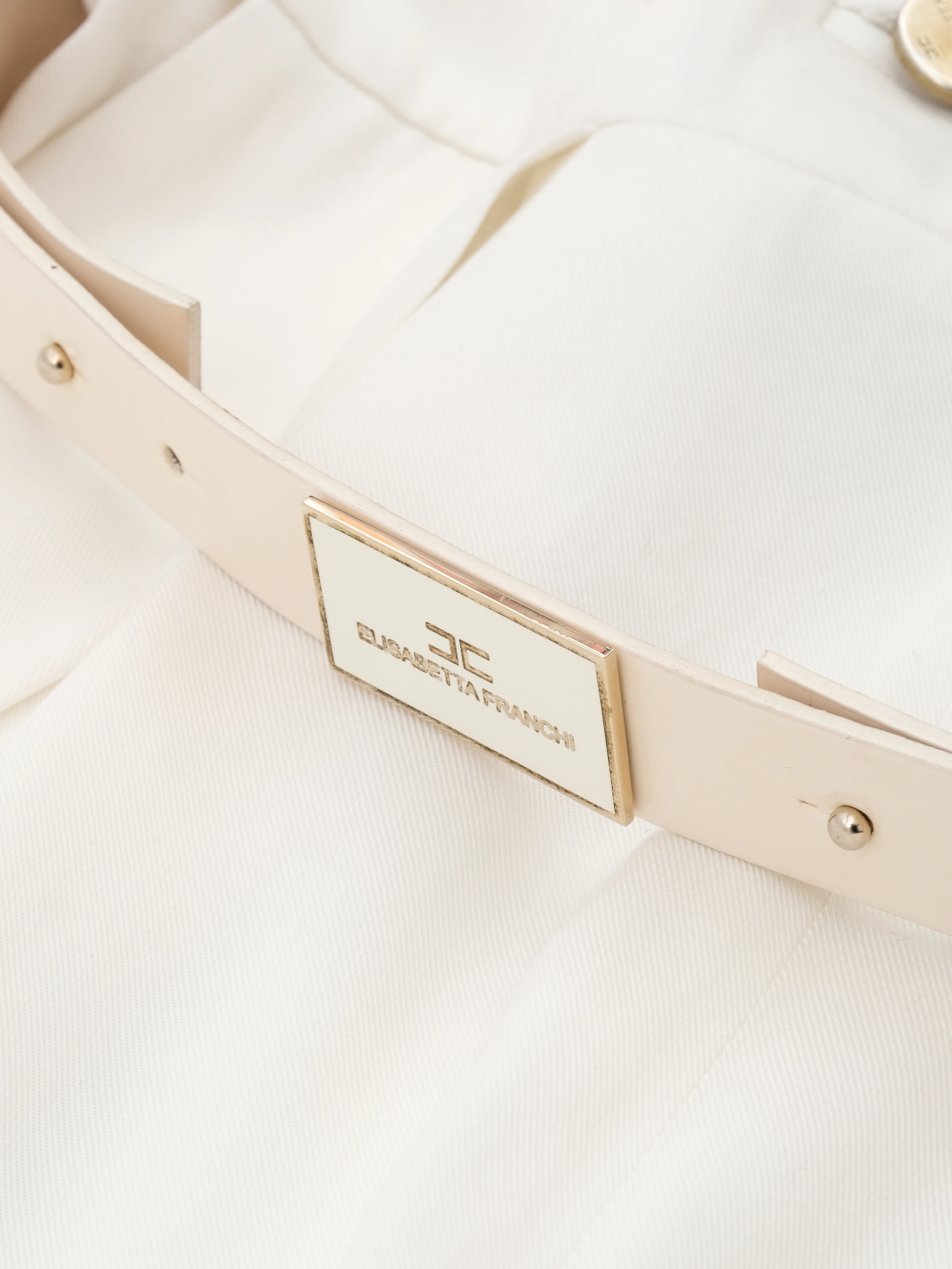 Elisabetta Franchi White Casual Jumpsuit — 3