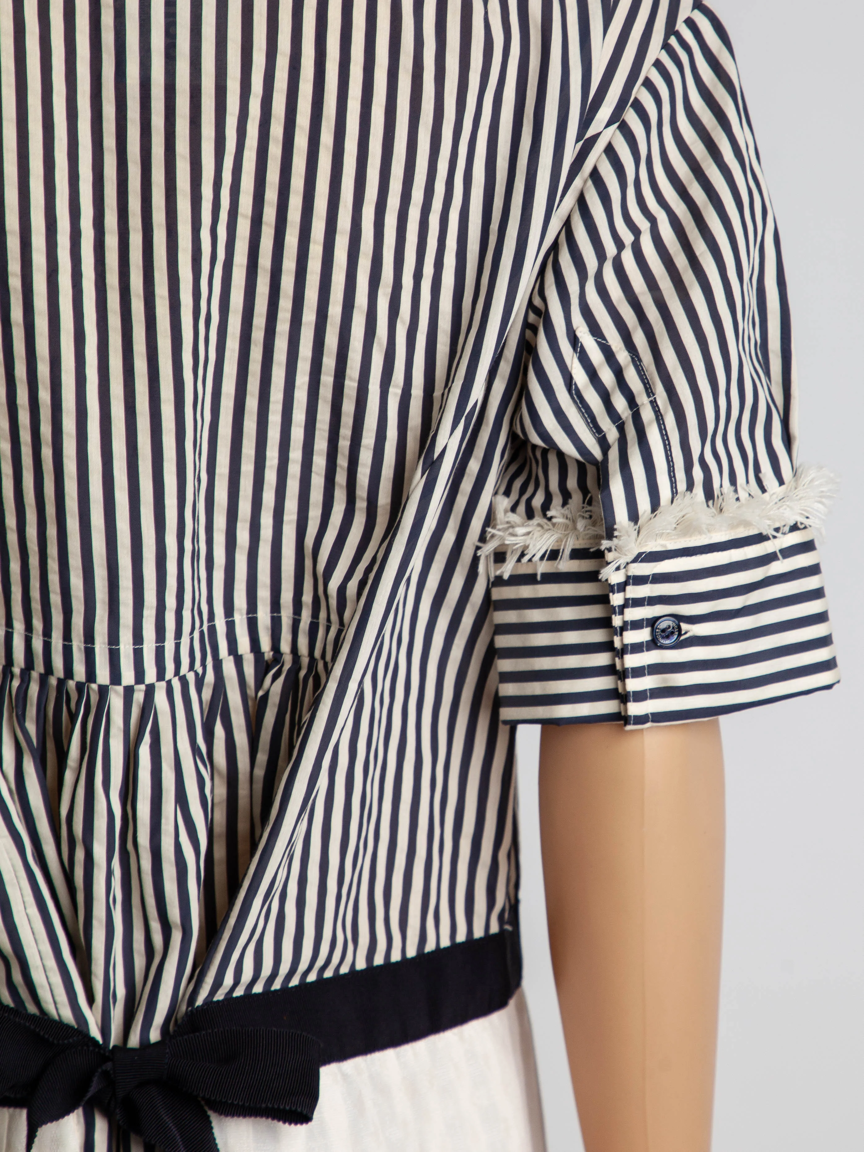 Moncler Cotton Long Sleeve Dress — 2