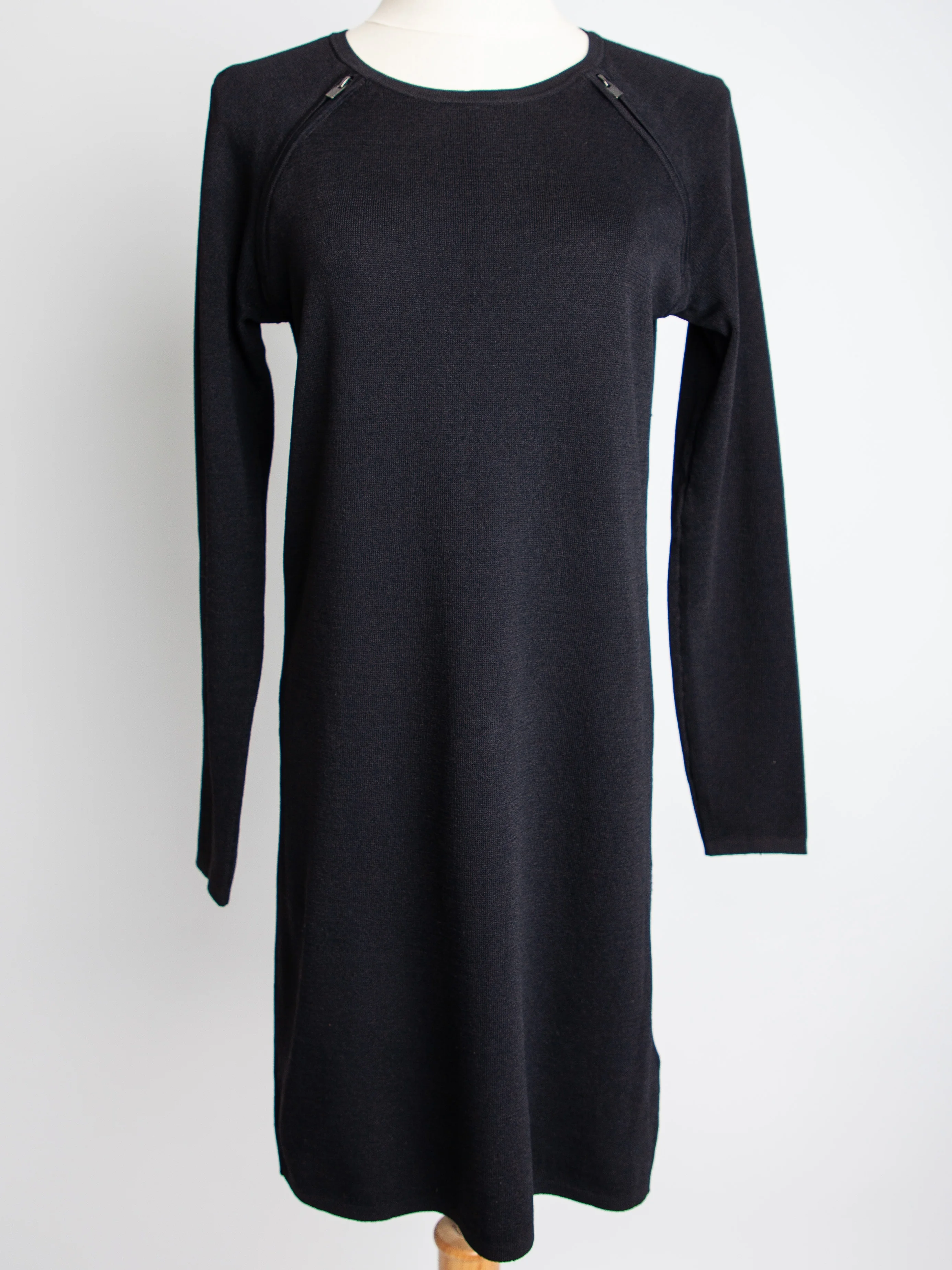 Banana Republic Black Polyester Casual Dress — 2