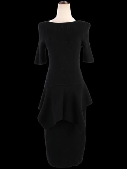 Gucci Black Wool Cocktail Dress — photo 1