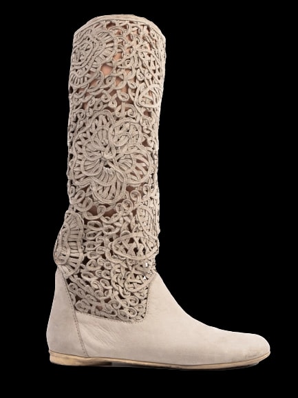 Greymer Gray Nubuck Boots — 1