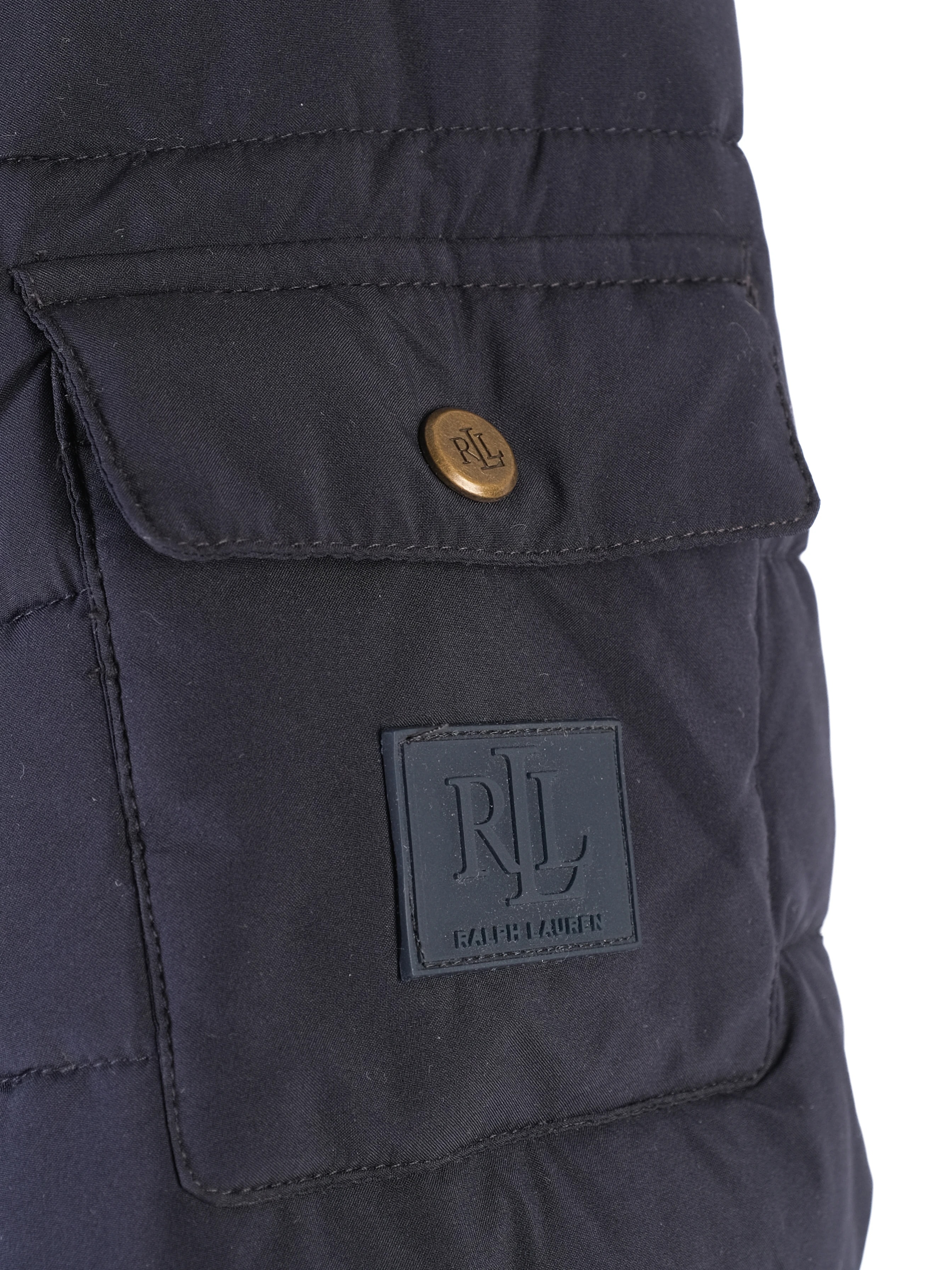 Ralph Lauren Blue Polyester Puffer Jacket — 3