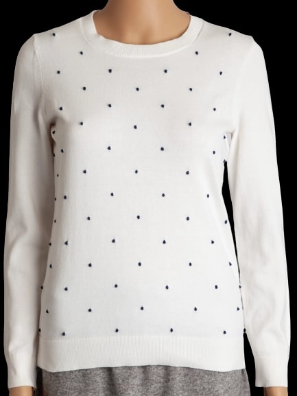 Tommy Hilfiger White Cotton Pullover — 2