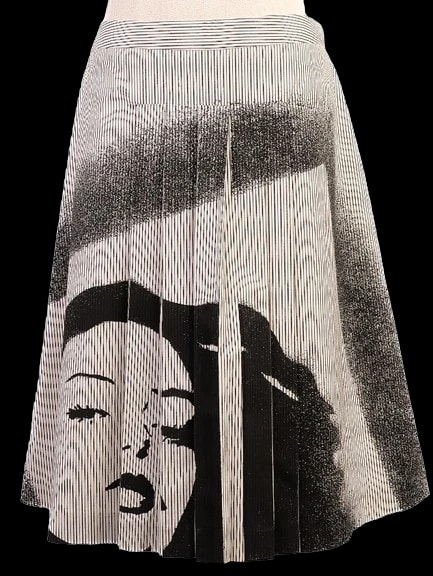 Moschino Gray Cotton Skirt — 2