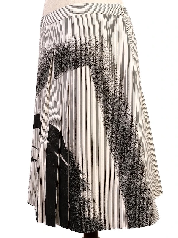 Moschino Gray Cotton Skirt — 3
