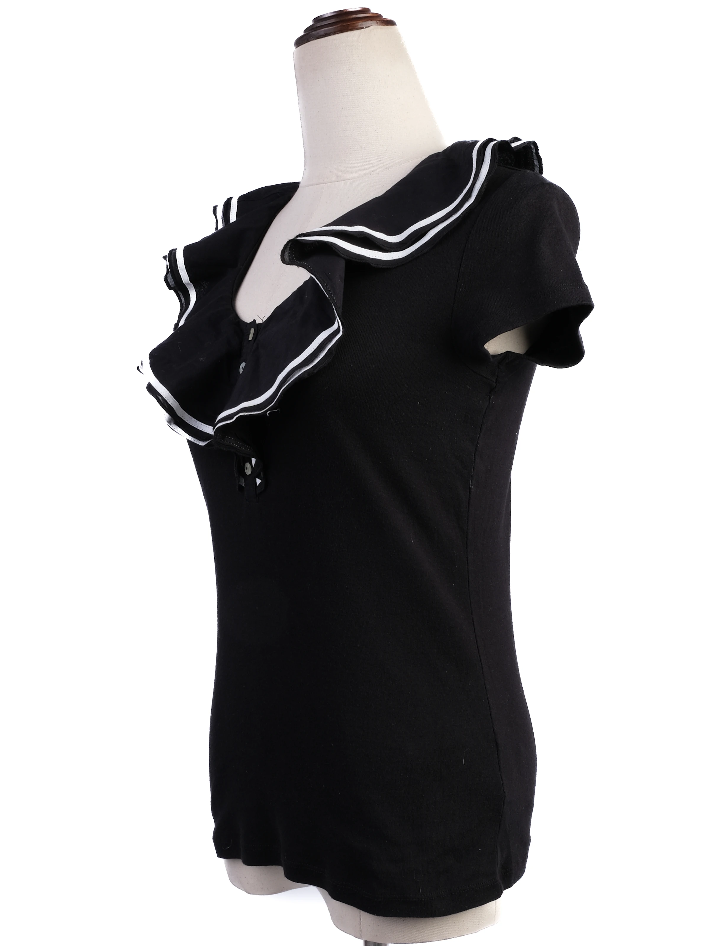 Ralph Lauren Black Cotton T-Shirt — 3