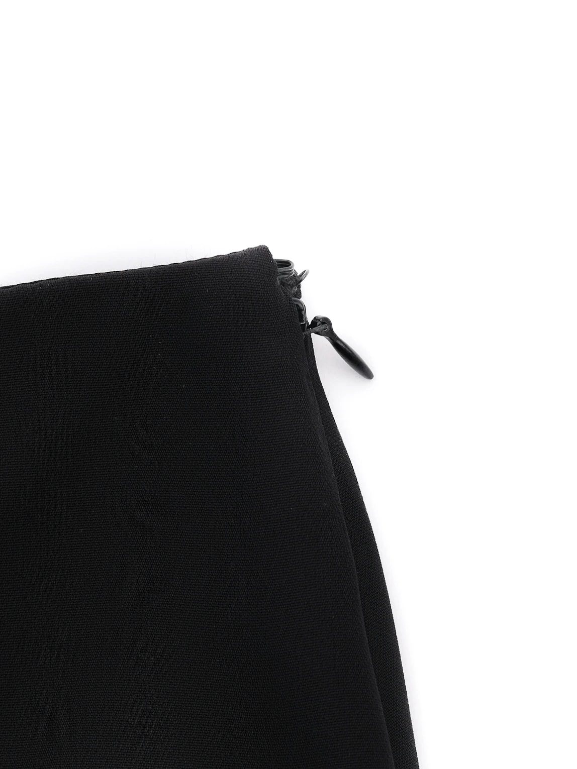 Prada Black Viscose Pencil Skirt — 3