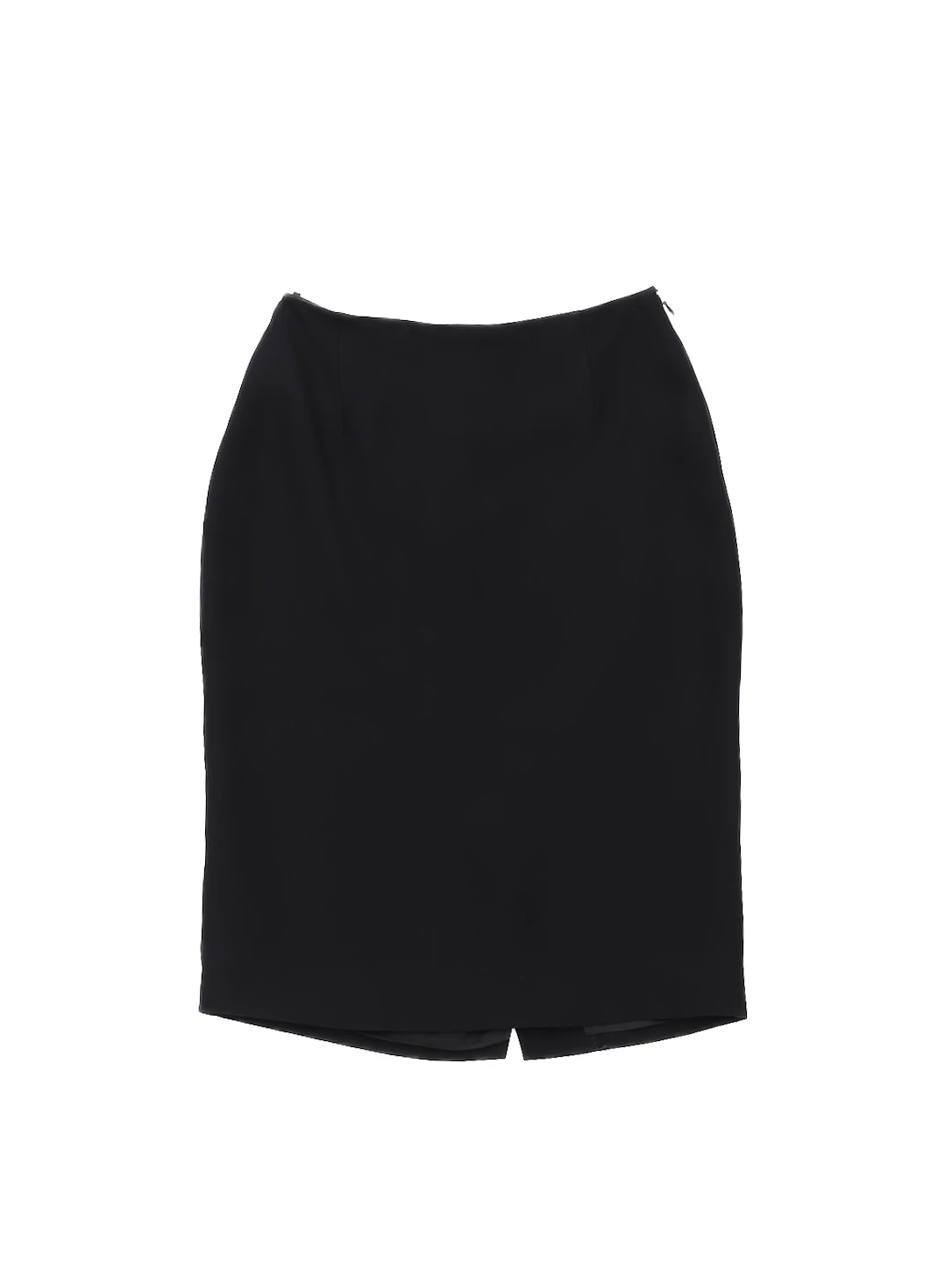 Prada Black Viscose Pencil Skirt — 2
