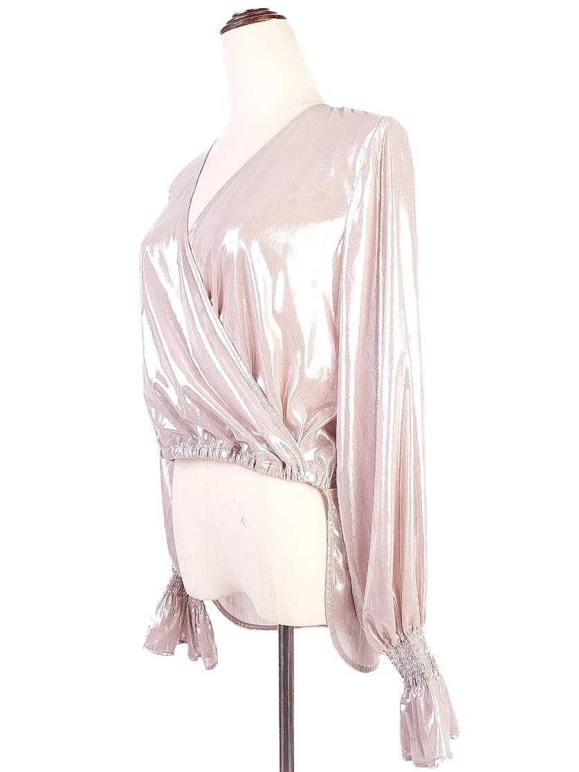 Pinko Gray Polyester Blouse — 3