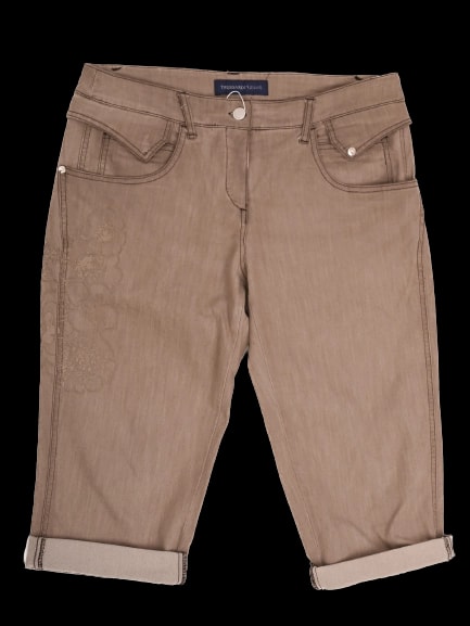 Trussardi Orange Cotton Casual Shorts — 1