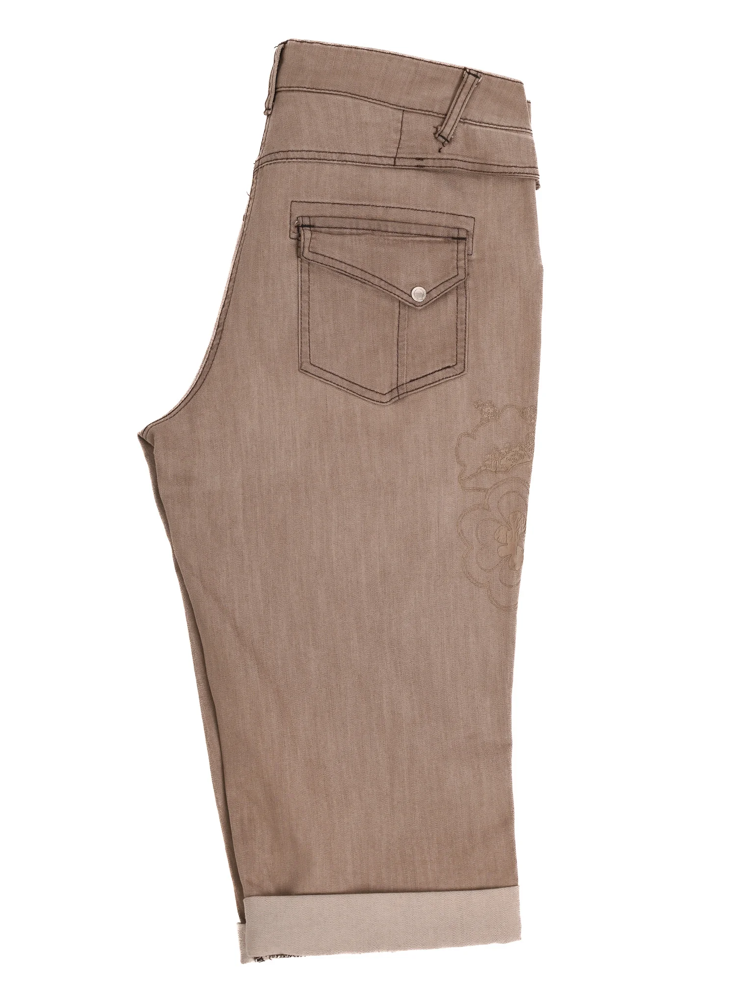 Trussardi Orange Cotton Casual Shorts — 3