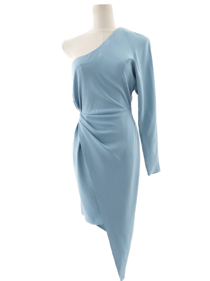 Elisabetta Franchi Blue Viscose Casual Dress — 1