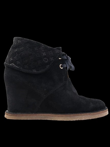 Louis Vuitton Black Boots — 1