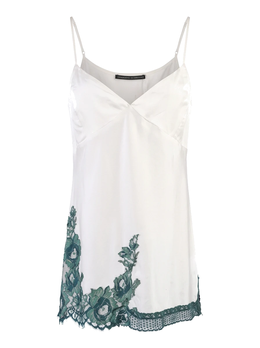 Ermanno Scervino White Nylon Top — 1