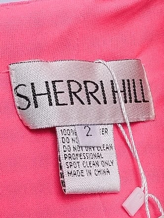 Sherri Hill Pink Polyester Cocktail Dress — 2