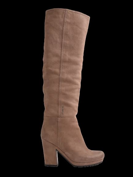 Prada White Leather Boots — photo 1