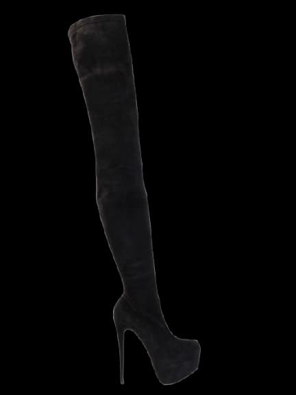 Christian Louboutin Black Leather Boots — photo 1