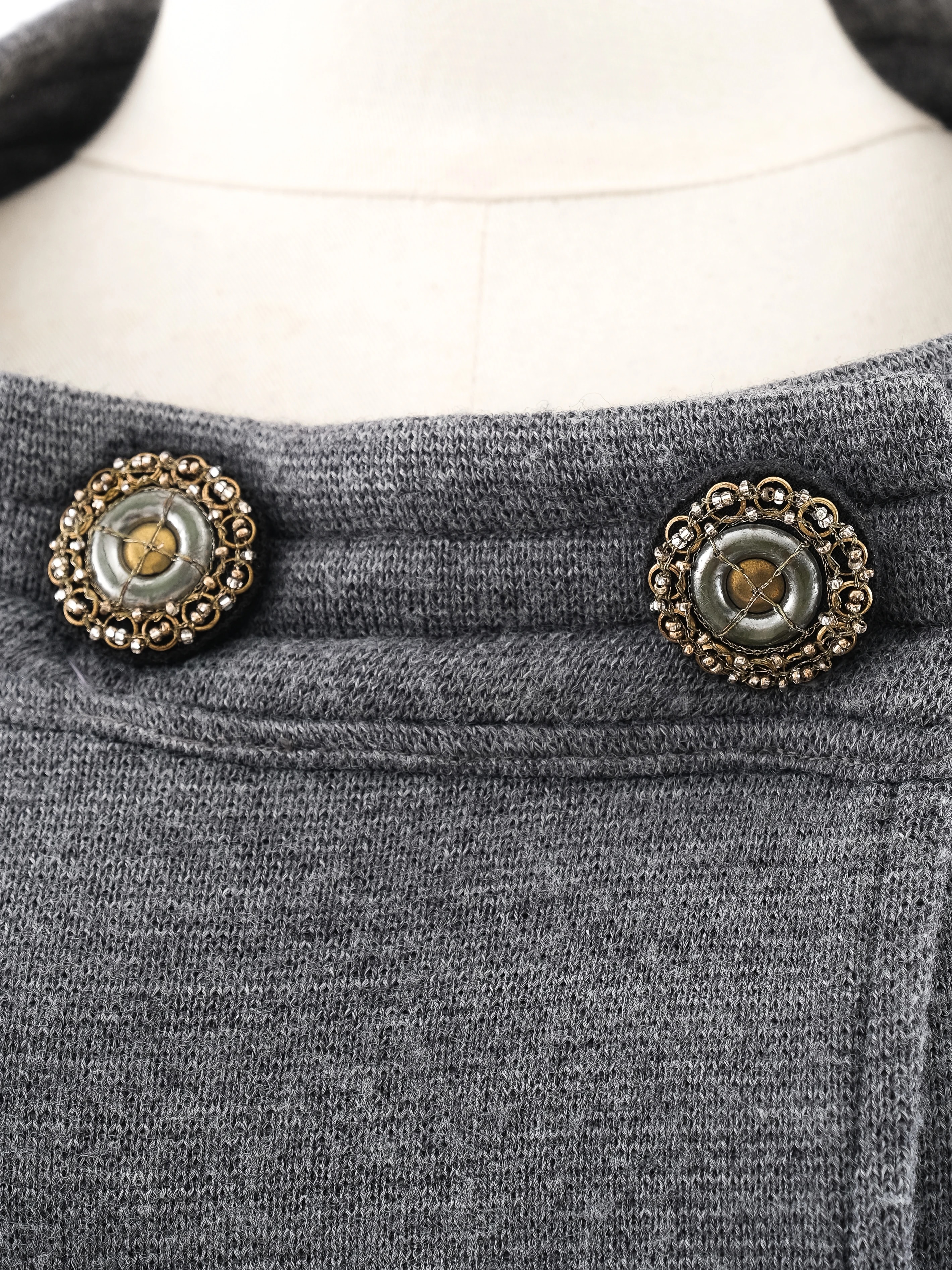Class Roberto Cavalli Gray Coat — 3