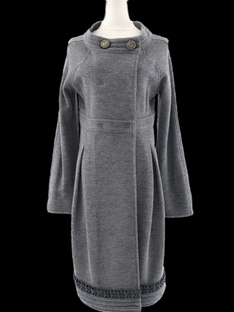 Class Roberto Cavalli Gray Coat — photo 1