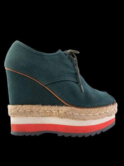 Prada Green Sandals — photo 1