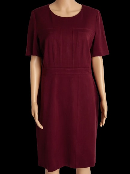 Hugo Boss Red Polyester Casual Dress — 1