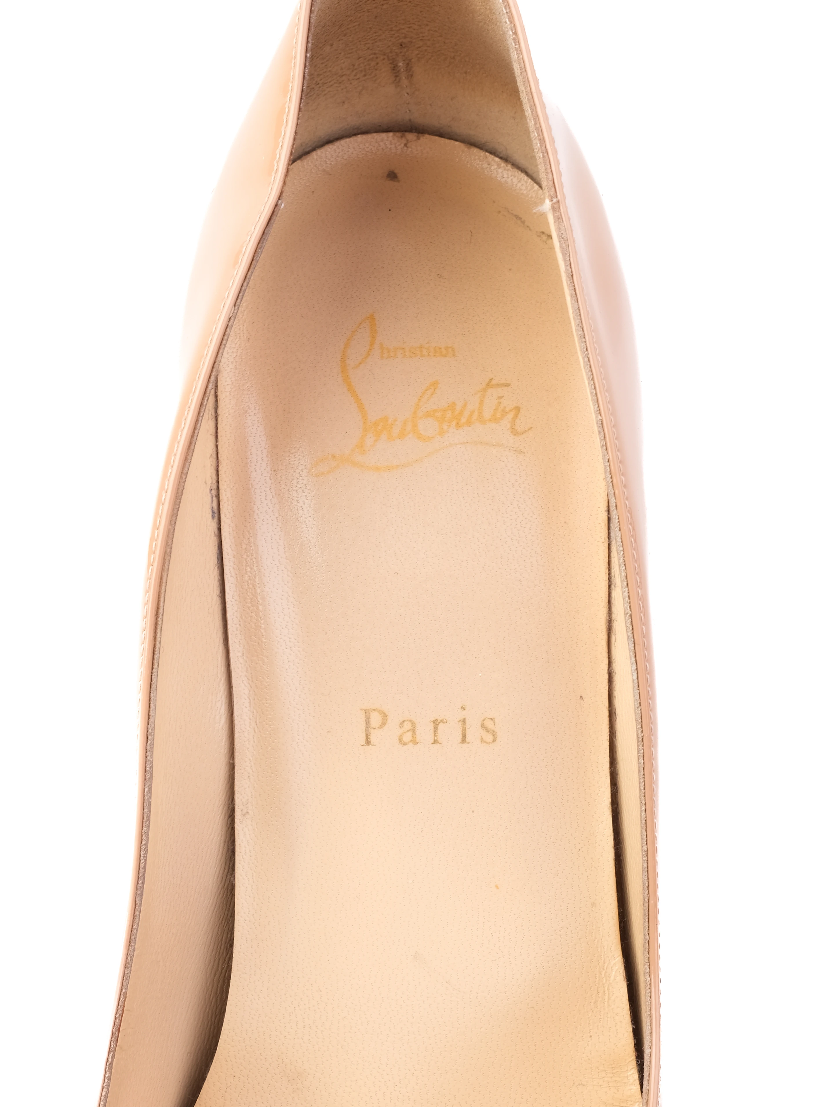 Christian Louboutin Pink Leather Pumps — 2