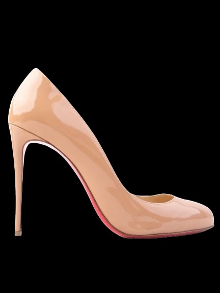 Christian Louboutin Pink Leather Pumps — 1