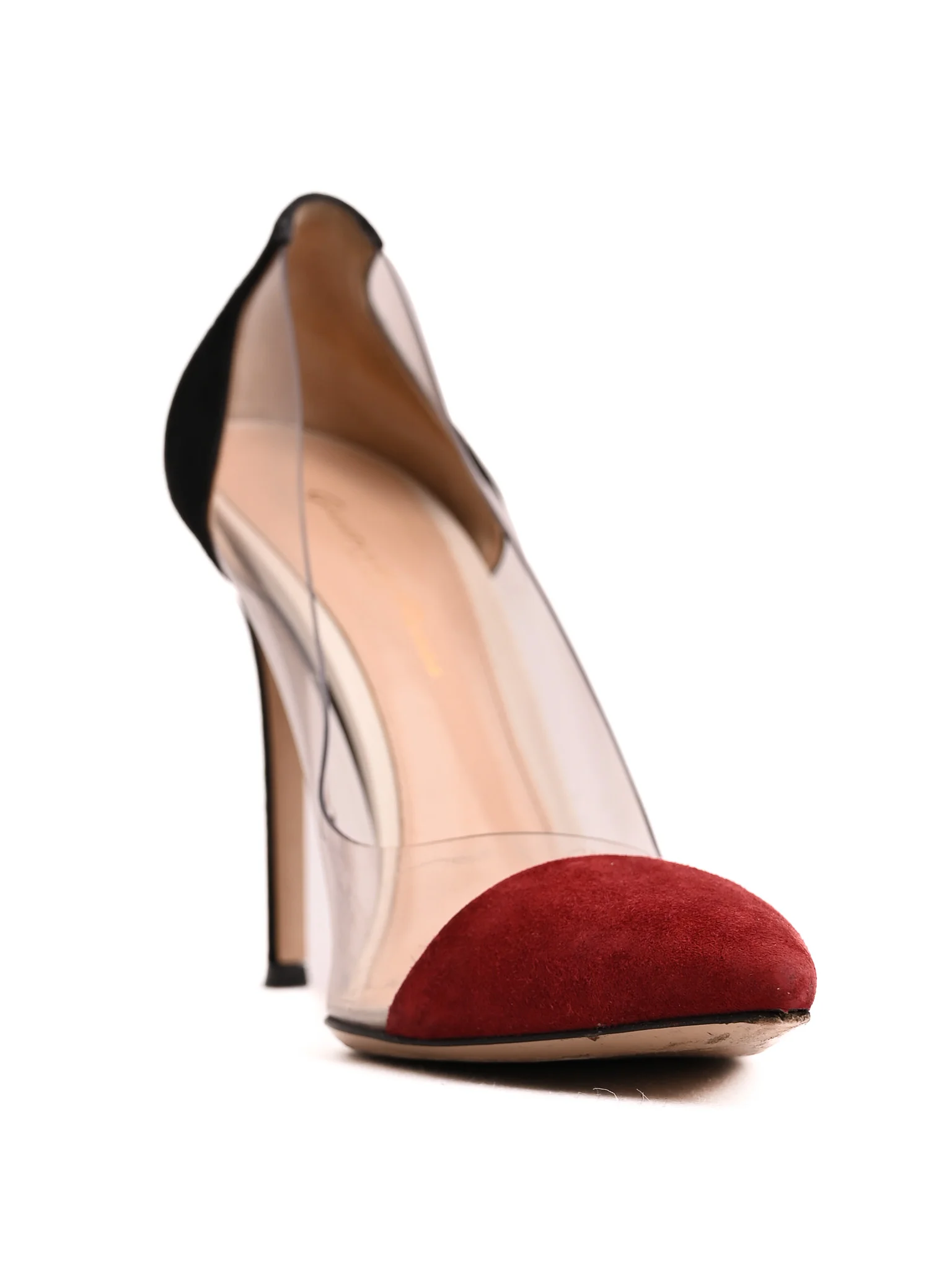 Gianvito Rossi Red Genuine suede High Heel Pumps — 3