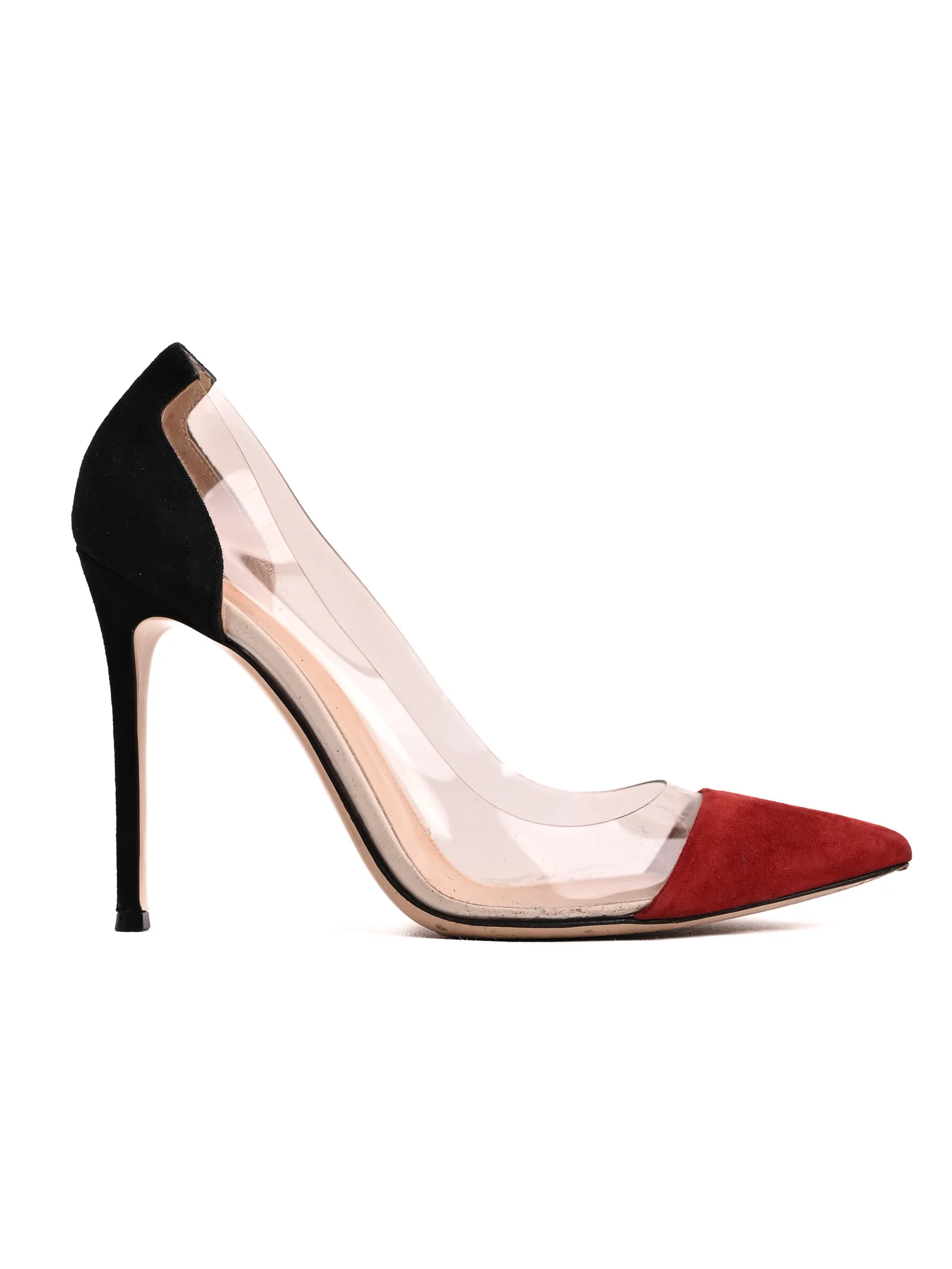 Gianvito Rossi Red Genuine suede High Heel Pumps — 2