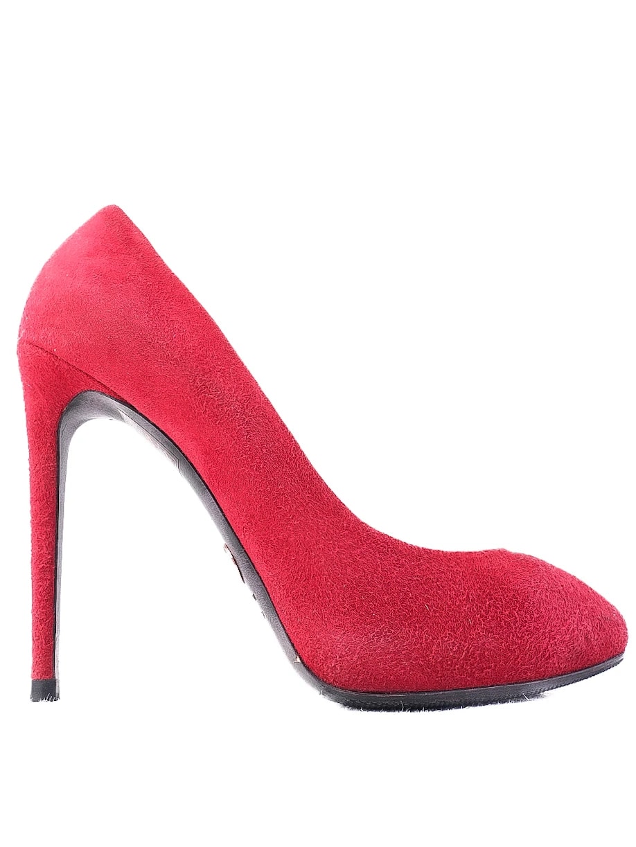 Dolce Gabbana Red Leather Pumps — 2
