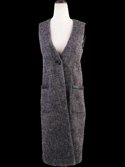 Liu Jo Gray Wool Vest — photo 1