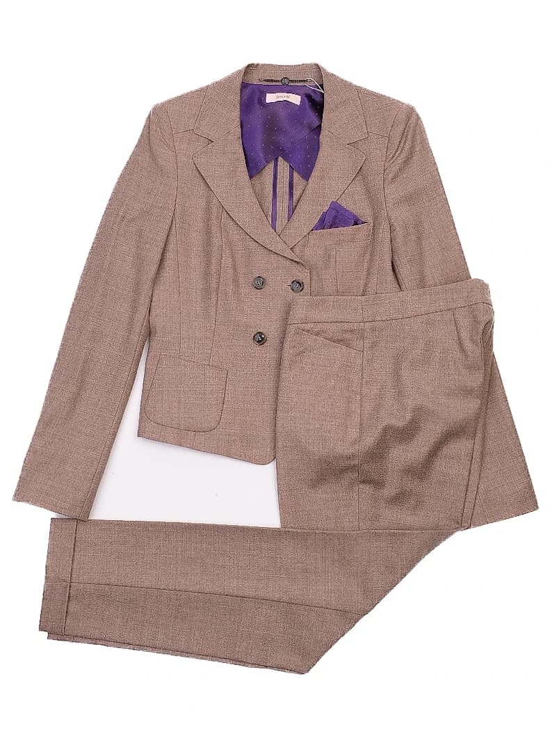 Laurel Gray Angora wool Suit