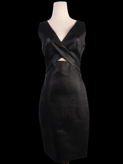 Robert Rodriguez Black Leather Casual