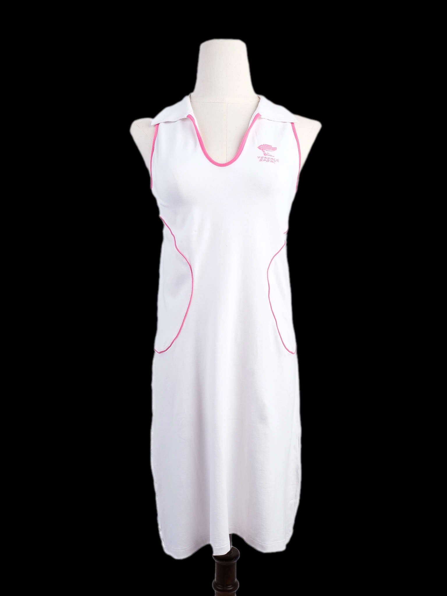 Versace White Cotton Top — 1