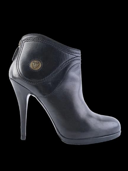 Gucci Black Leather Boots — photo 1