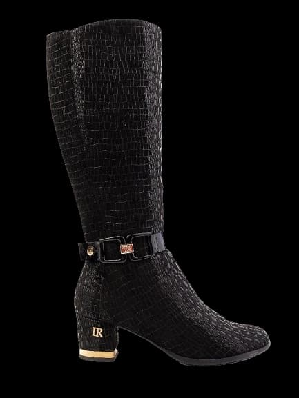 Renzoni Black Leather Boots — photo 1