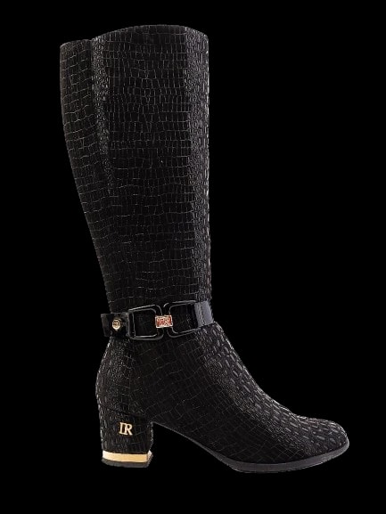 Renzoni Black Leather Boots — 1