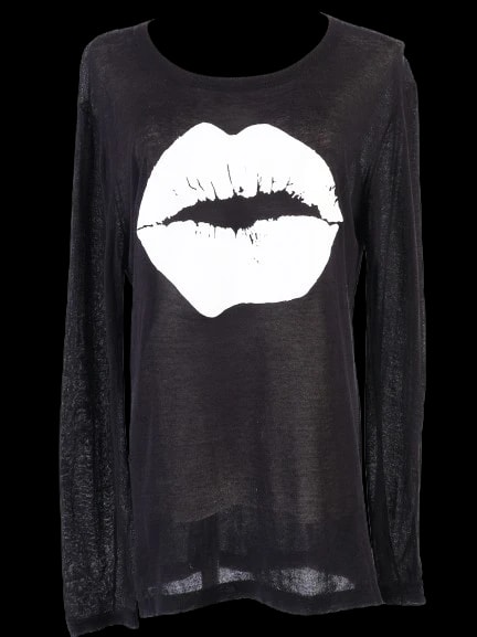Markus Lupfer Black Cotton Sweater — 2