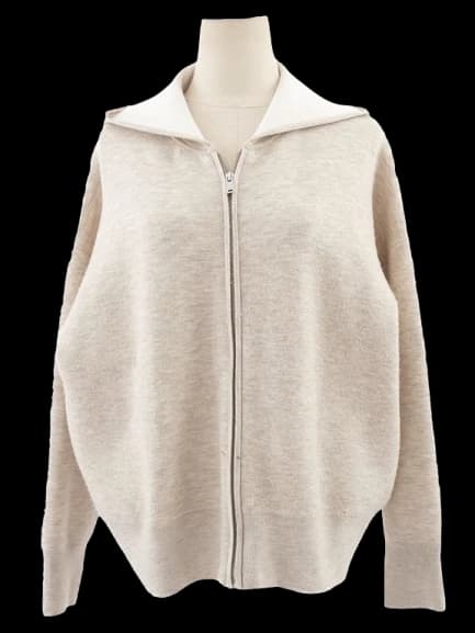Sandro Gray Nylon Hoodie — photo 1