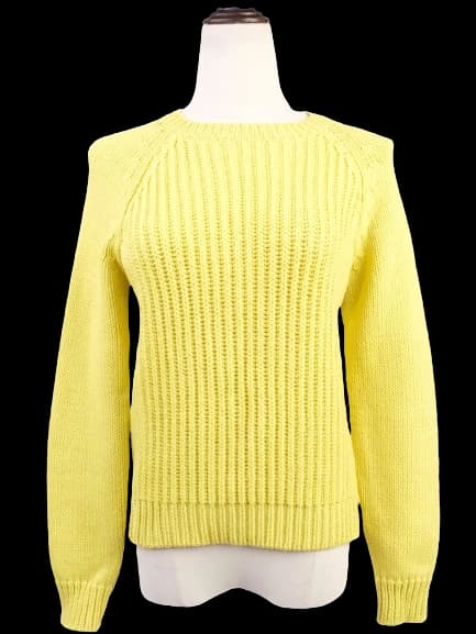 Weekend MaxMara Yellow Wool Sweater