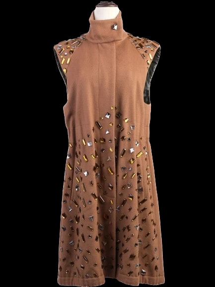 Sportmax Orange Wool Coat — 2