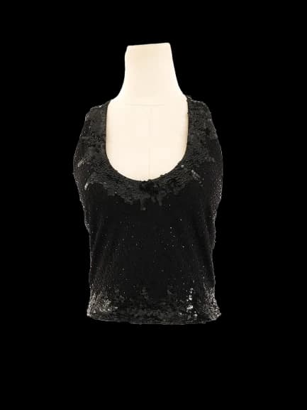 Roccobarocco Black Polyester Top — photo 1