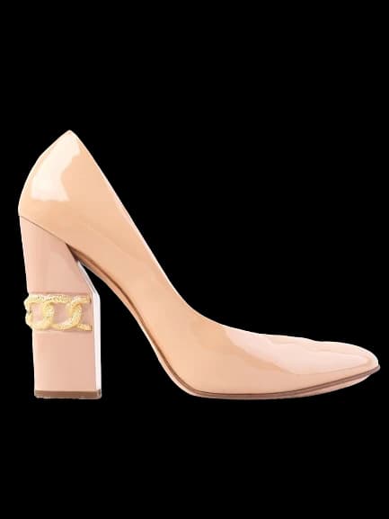 Casadei White Leather Pumps — photo 1