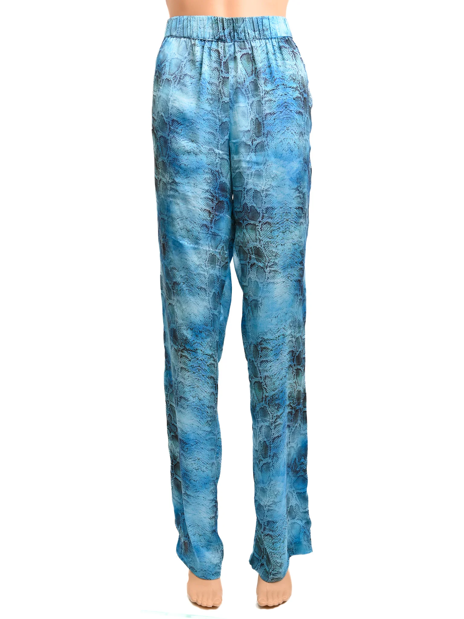 Guess Blue Cotton Casual Trousers — 3