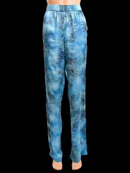 Guess Blue Cotton Casual Trousers — photo 1