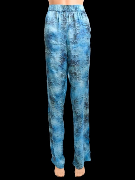 Guess Blue Cotton Casual Trousers — 1
