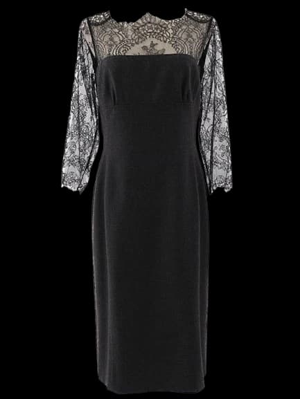 Clips Gray Wool Evening Gown — photo 1