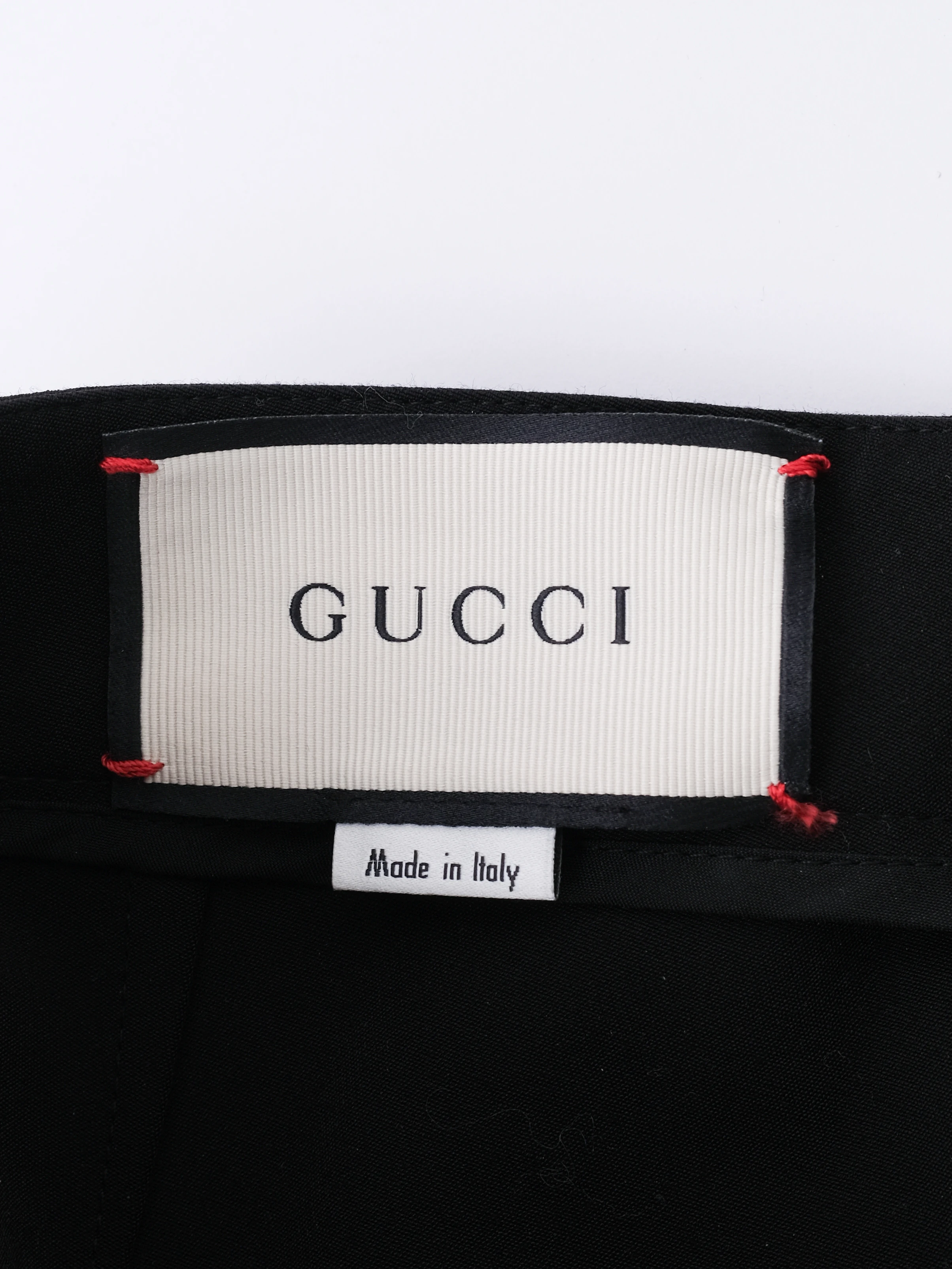 Gucci Black Cotton Trousers — 3