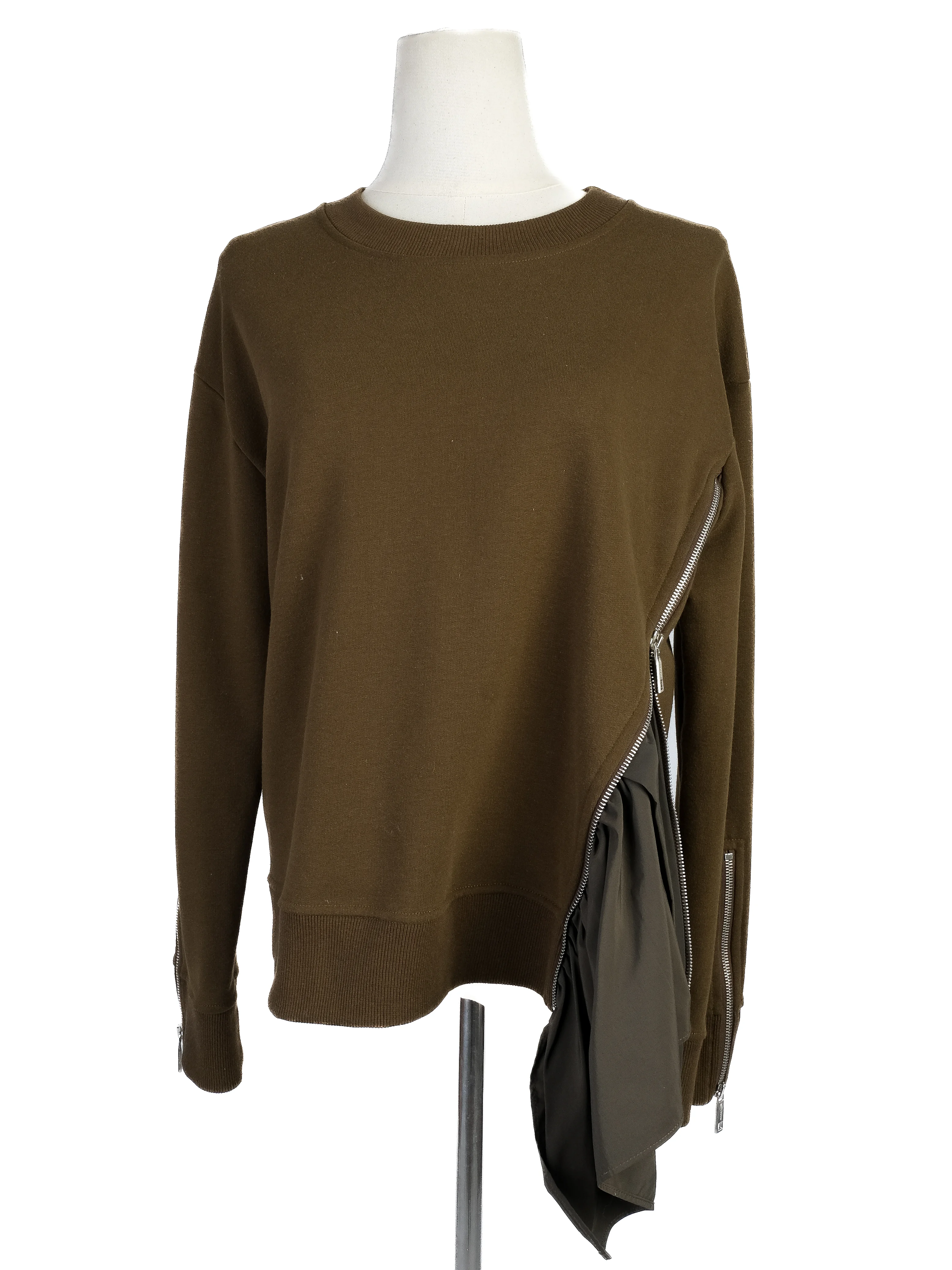 Sportmax Green Cotton Sweatshirt — 3