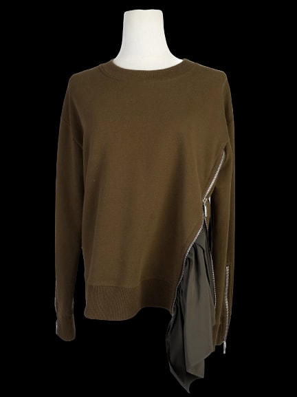 Sportmax Green Cotton Sweatshirt — 1